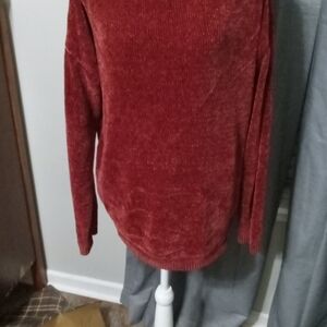 Red Crew Neck Sweater